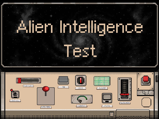 Alien Intelligence Test Cover